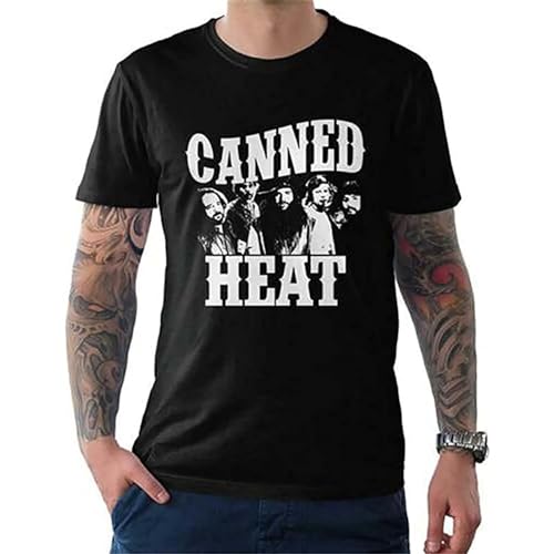 Photo de Canned Heat T-Shirt Men's Cotton Tee Black XL