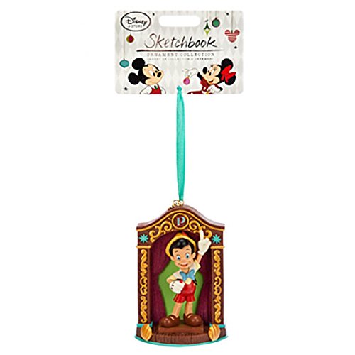 Pinocchio Sketchbook Ornament #TOP4