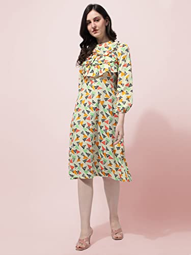 Image of OOMPH! Women's Wrap Knee Length Dress