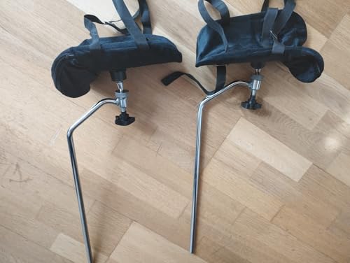 Beinhalter Gyn Set mit Gurt zur Bein Fixierung ergonomisch Robust BDSM Bondage