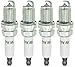 SET (4) iridium Spark Plug 06H905601A Replacement For Audi A4 A5 A6 Q5 VW Passat 2.0L-L4 PFR7S8EG