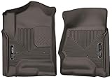 Husky Liners 53110 Cocoa Floor Liner(Front Fits 14-17 Silverado/Sierra 1500 Crew/Double Cab)