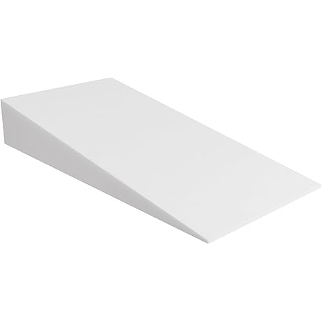 Greaton 4" Wedge Pillow for Sleeping with Body Support Sponge