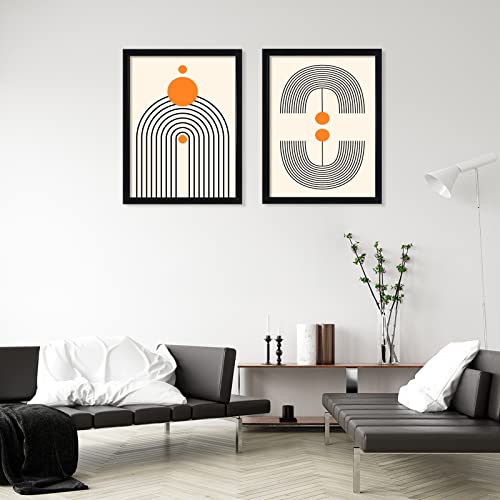 DOAI ART 18x24 Poster Frame 2 Pack, Black 18 x 24 Picture Frames for Horizontal or Vertical Wall Mounting, Scratch-proof Safe and Artistic Large Photo Frame Wall Art - Thumbnail 5