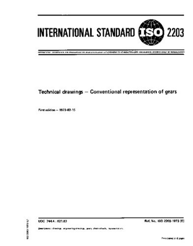 ISO 2203:1973, Technical drawings - Conventional representation of ...