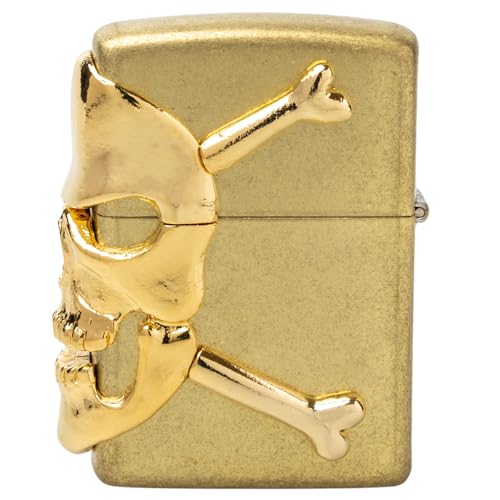 Encendedor Zippo Oil con stickers, acabado latón miniatura 3