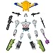 Transformers MixMashers Megatron Custom Mix-and-Match Deluxe Action Figure & Accessories, 5-Inch-Scale Robot Toys for Kids, Ages 4+
