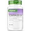vit4ever Vitamin D3 + K2-180 Tabletten - 20.000 I.E. 99,7% All-trans