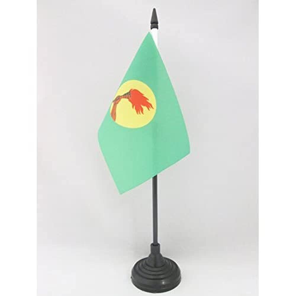 AZ FLAG Zaire Table 15 x 10 cm – Small Zairian Office s 10 x 15 cm
