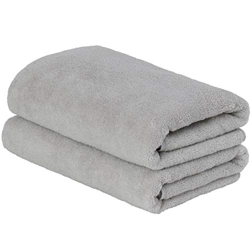 Amazon Co Jp限定 タオル研究所 毎日シンプル 001 バスタオル ソフトグレー 2枚セット 高速吸水 速乾 耐久性 人気 大判 毛羽レス 選べる7色 Japan Technologyのレビュー クチコミとして参考になる投稿1枚 Roomclip Item