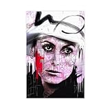 IAGHRT Catherine Deneuve Poster auf Leinwand, Schlafzimmer, 