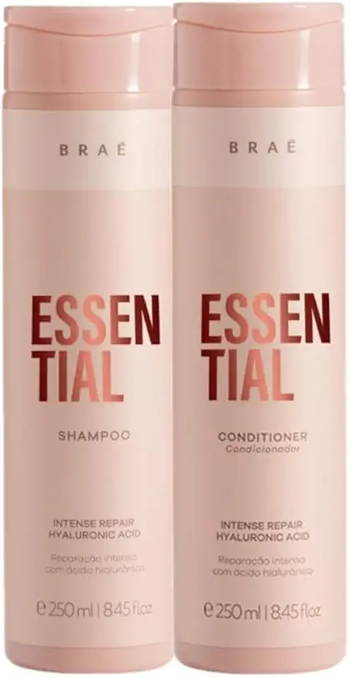 Braé Essential - Duo Shampoo 250ml + Condicionador 250ml