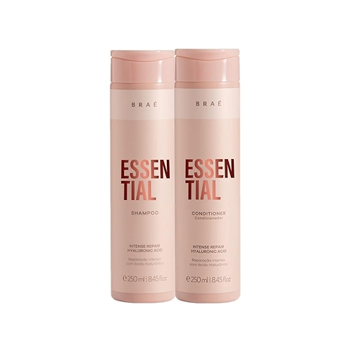 Braé Essential - Duo Shampoo 250ml + Condicionador 250ml