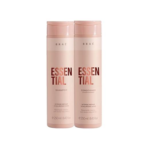 Braé Essential - Duo Shampoo 250ml + Condicionador 250ml