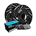 R1 Concepts Front Brakes and Rotors Kit |Front Brake Pads| Brake Rotors and Pads| Ceramic Brake Pads and Rotors|fits 2006-2009 Buick Rainier; Chevrolet SSR, Trailblazer; GMC Envoy; Isuzu Ascender