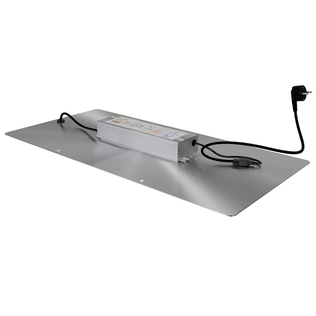 Greenception GC-EUROPE 250 W – pełne spektrum lampa LED do uprawy roślin – idealna do wzrostu i kwitnienia w przypadku 3-6 roślin, w tym UV i FarRed dla maksymalnych substancji czynnych i terpenów –