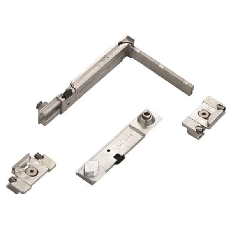 Kit 6 punti di chiusura Savio 3200.820R, per anta ribalta, DESTRO, finitura Zincata Bianca