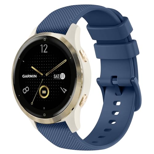 Correa de silicona 18mm para smartwatch Garmin miniatura 1