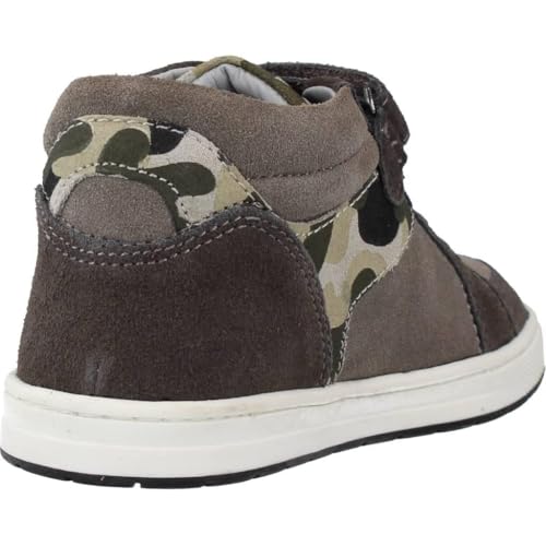 Chicco 1068194C Gris : bottes bébé en cuir uni avec scratch - 3