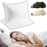 Kuyami Pillow, The Kuyami Pillows, Bed Pillows Standard Size, Home & Hotel Bed Pillows, Shape Retention for Side, Back or Stomach Sleepers, Soft and Breathable Pillo (1, Standard (17x26in))