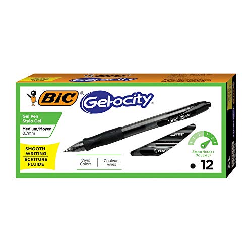 Bolígrafo Retráctil de Gel BIC Velocity