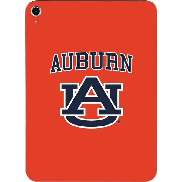 Skinit Decal Tablet Skin Compatible with iPad 11th Gen (2025) - Officially Licensed Auburn University AU Orange Design