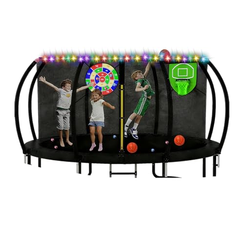 Trampoline Accessories Kit with Basketball Hoop