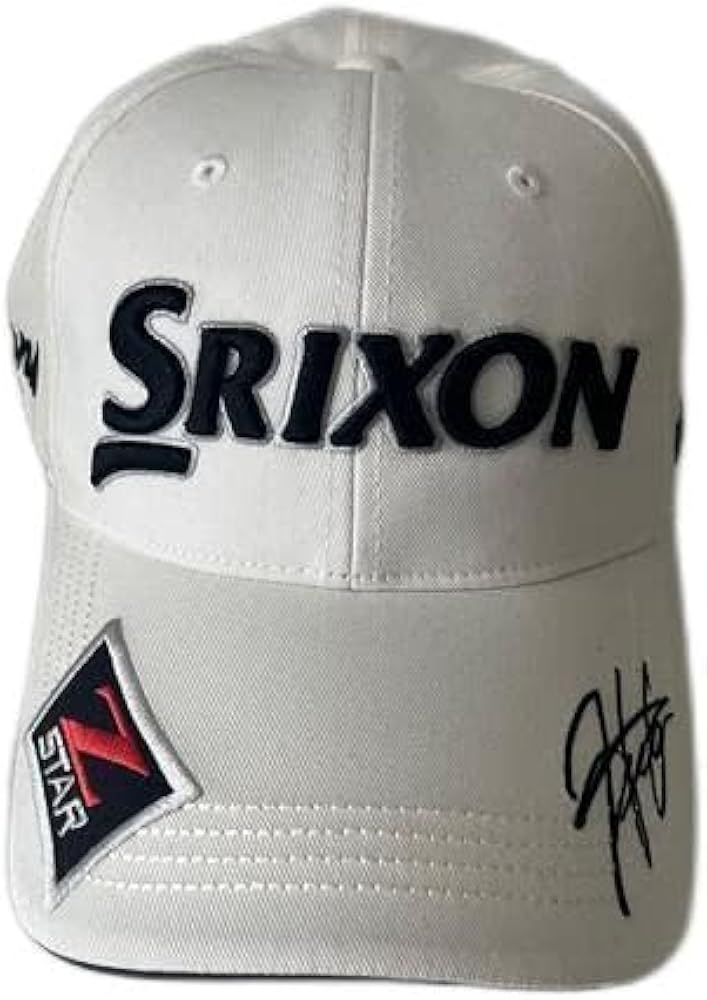 Srixon 松山英樹選手直筆サイン入りキャップ Amazon.co.jp: スリクソン 松山英樹 刺繍サイン キャップ