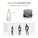 K&F CONCEPT Camera Sling Bag Small Crossbody Camera Case DSLR/SLR/Cute Compact Shoulder Photography Bags for Photographers-Beige