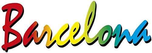Sticker Text Barcelona