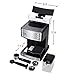 Mr. Coffee Espresso and Cappuccino Machine Stainless Steel Programmable Coffee Maker with Automatic Milk Frother 15-Bar Pump Ideal for Home Baristas