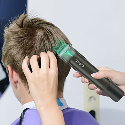 ENSSU Vakuum-Haarschneider für Kinder/Männer, elektrisches Schnurlose Haarschneideset für Kinder mit großem Stauraum, wiederaufladbarer Kinder-Baby-Haarschneidemaschine, wasserdicht