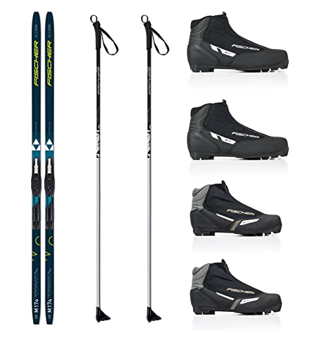 Fischer Langlaufski-Set Comfort Cruiser klassisch + Bindung + Schuhe +...