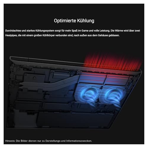 Victus Gaming Laptop AMD Ryzen 5 8645HS, 64 GB DDR5 RAM, 2 TB PCle SSD, display FHD 144 Hz, Nvidia GeForce RTX 4060, tastiera QWERTZ, Windows 11 Pro, Office 2021, nero - Notebook - Immagine 8