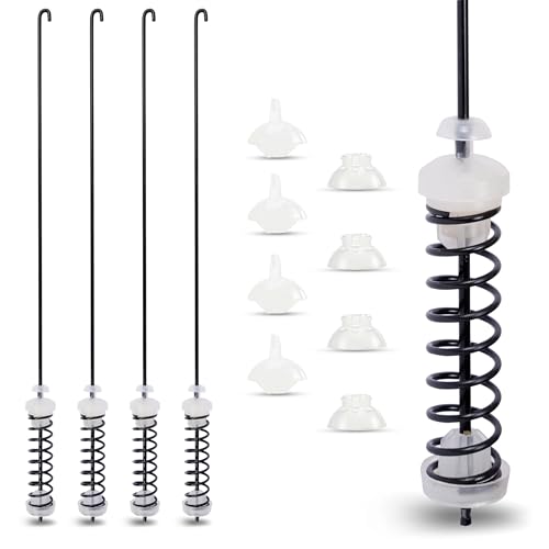 VNAPARTS NTW4600YQ1 NTW4630YQ0 NTW4650YQ0 Washer Suspension Rods RTW4640YQ0 RTW4640YQ1 WTW4800XQ2 NTW4610YQ0 MVWC200XW2 WTW4800XQ0 WTW4800XQ4 NTW4700YQ1 MVWC200XW0 for Amana Maytag Whirlpool Washer by VNAPARTS - Used condition - US$29.57