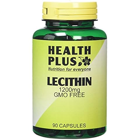 Health Plus Lecithin 1200mg Memory Plant Supplement - 90 Capsules Cover