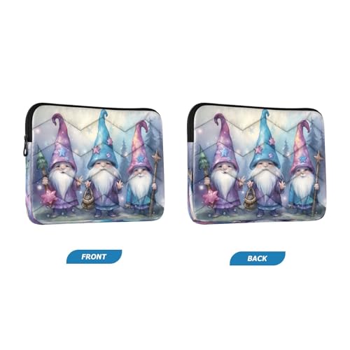 Funda para portátil 13-14 pulgadas con diseño de gnomos miniatura 2