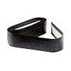 GAMMA Sports Tennis Racquet Ultra Cushion Replacement Grip Contoured Multi Black with Textured Perforations for Enhanced Absorption, Comfort, and Control
