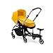 Bugaboo - Patinete acoplado bee 5 confort+ para silla de paseo negro
