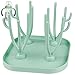 IMHEMING Scolabiberon per Biberon ,Rastrelliere Asciuga Biberon,Scola Biberon Salvaspazio,Stendibiancheria per Tazze da Bambino, Accessori per Capezzoli - Verde