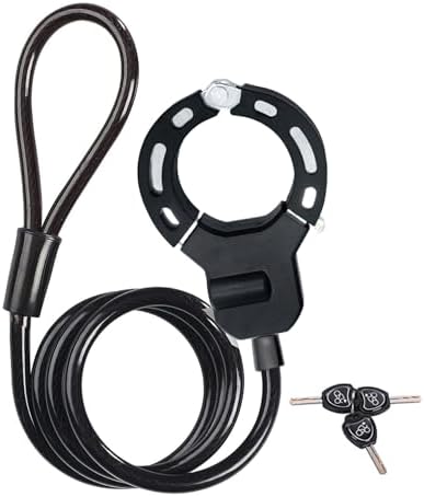 Antivol Universel à Chaîne Pour Moto, Scooter, Vélo Et Fauteuil Roulant - Sécurité Renforcée