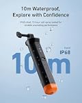 TELESIN Poignée imperméable à la main avec télécommande Bluetooth DJI Action Osmo 6 5 Pro 4 Accessoires de montage pour poignées DJI Caméra d'action Osmo