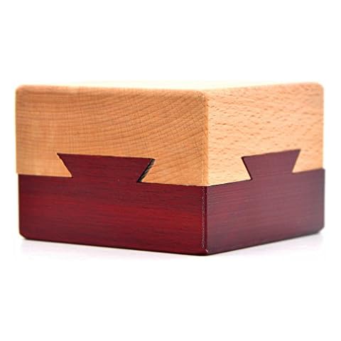 Medifier Wooden Secret Opening Puzzle Box Mysterious Box Gift Box for Kids and Adults Cover