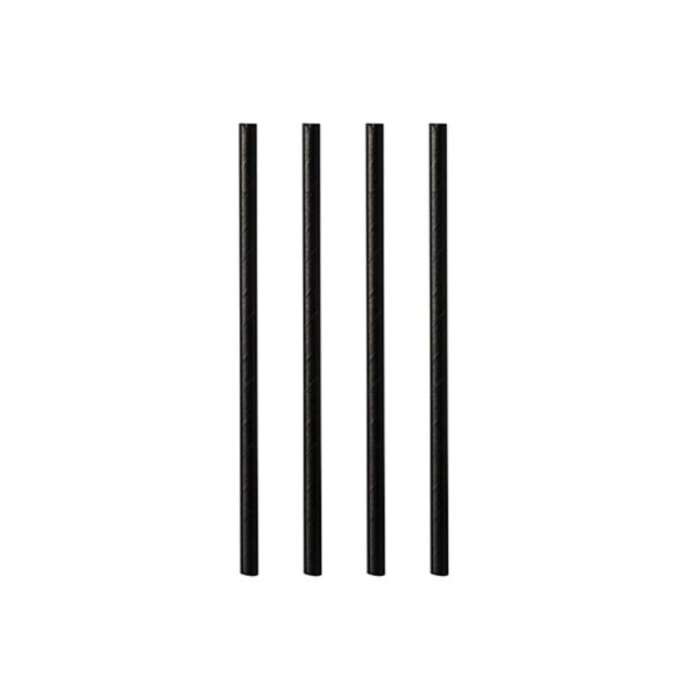 PAPSTAR 1000 Shake-Halme, Papier Pure Ø 8 mm · 21 cm schwarz