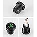DIIOOMIEEU Auto Boat SUV for Bike Scooter 12V/24V Car Motorcycle Accessories Dashboard Digital Clock LED Display