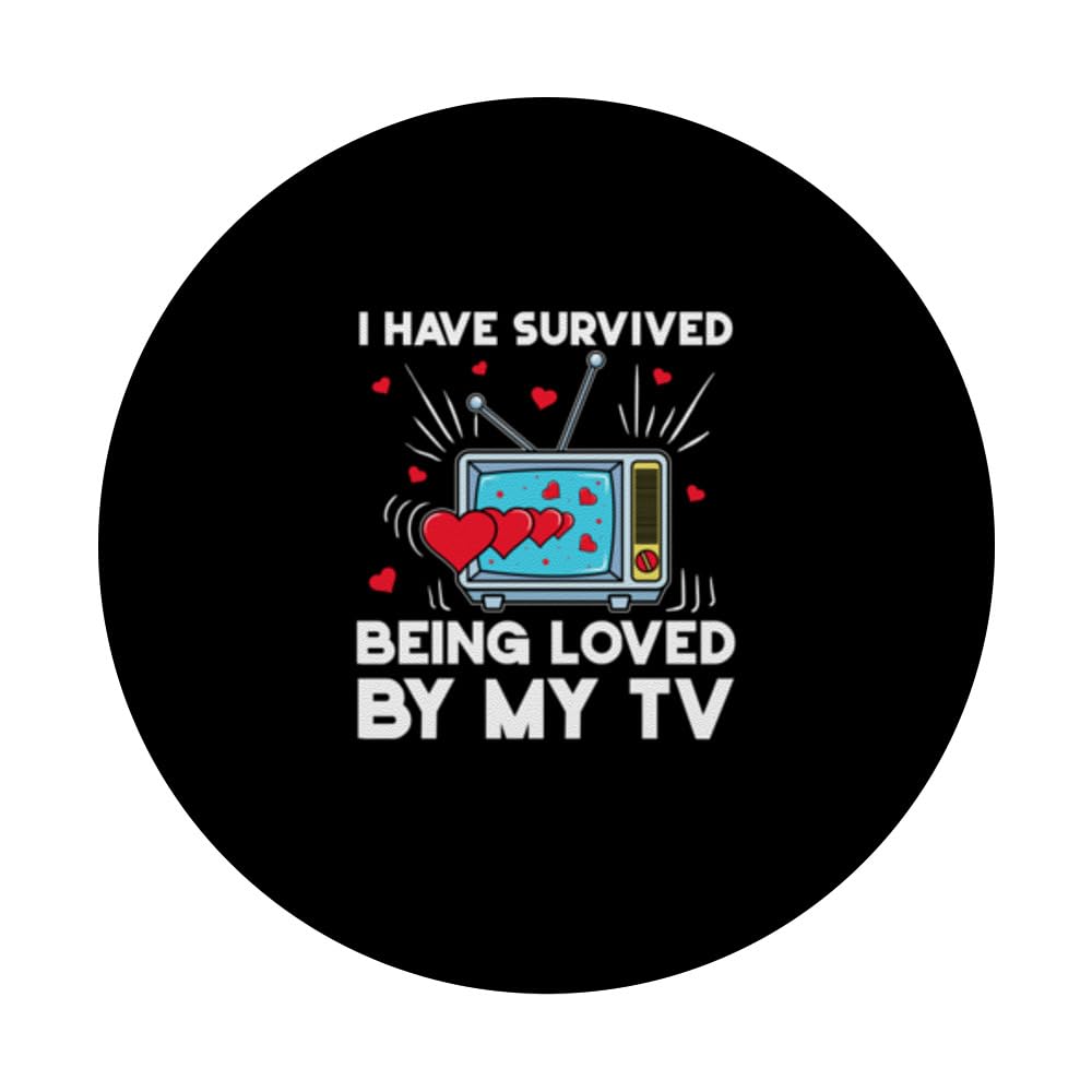 Music Tv Funny Entertainment Gossip Drama Movie Series PopSockets Swappable PopGrip, Black - Image 3