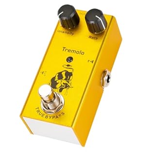 Guitar pedal effect:can be given as a present to your guitar lover family and friend,guitar effect Tremolo guitar effect pedal:a great gift for your friend and family,Pedal Effect for Electric Guitar Acoustic guitar pedal:with and rate knob, you can ...