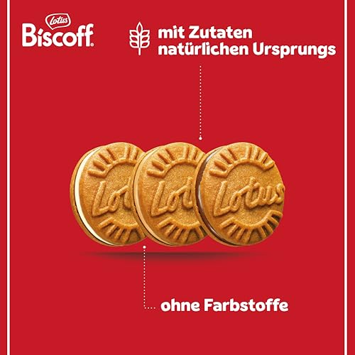 Lotus Biscoff | Doppelkeks Variety Pack | 3 Sorten: Biscoff-Creme, Vanille- und Schokoladengeschmack | 5 Doppelkekse pro Packung | Zutaten natürlichen Ursprungs | Ohne Farbstoffe | 16 x 50g | 800g