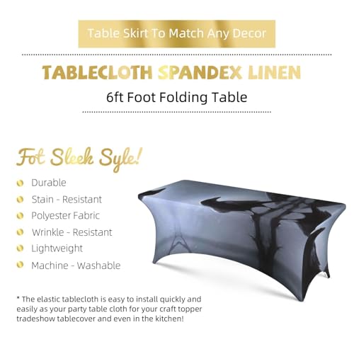 Nappe de table extensible élasthanne lavable protection banquet