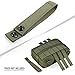WYNEX Molle Strap 6 inch, Tactical Molle Strap Molle Webbing Straps Attachment Snap Strap Nylon Thumb Snap Straps 4 Packs
